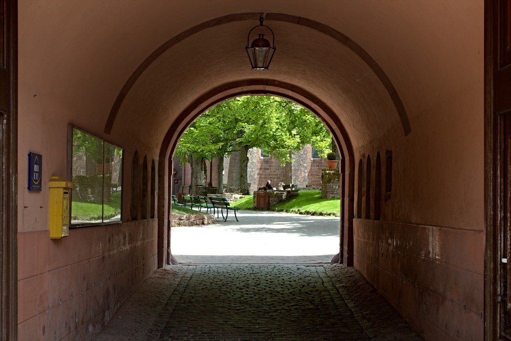 le mont Sainte-Odile Sainte Odile klooster hdr abbaye abdij kerk elzas france frankrijk sint odilia
